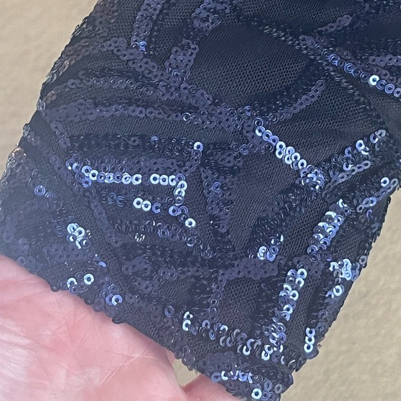 Fashion Nova Star Is Born Sequin Dress - Navy 3X - Picture 10 of 16